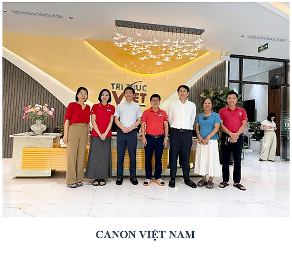 Hoạt động của Tri Thức Việt tại Canon Việt Nam