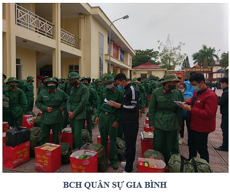 Hoạt động của Tri Thức Việt tại BCH Quân sự Gia Bình